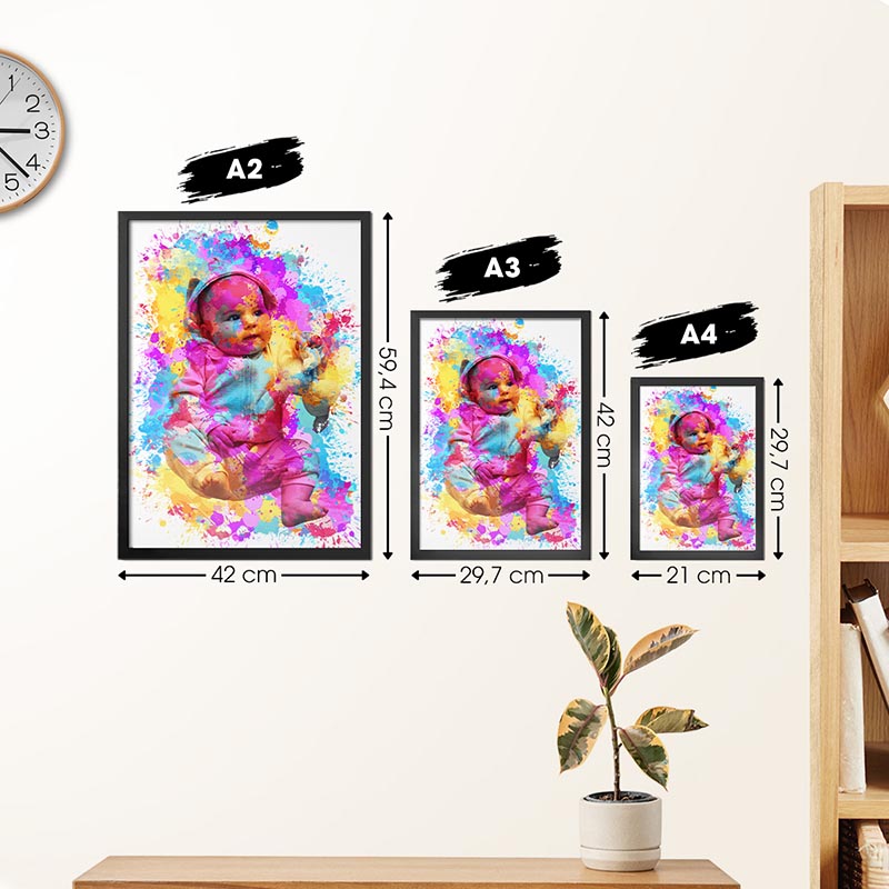 taille des formats A2 A3 A4