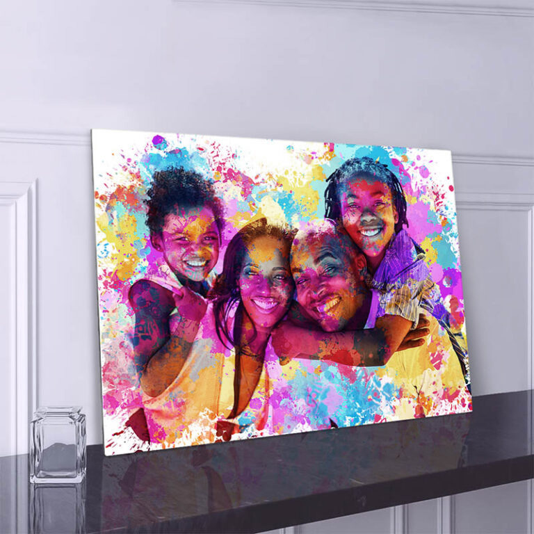 photo effet splash
