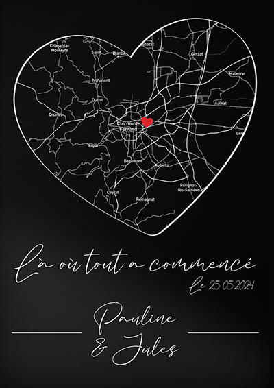 poster photo localisation