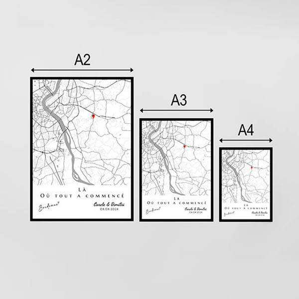 taille des formats