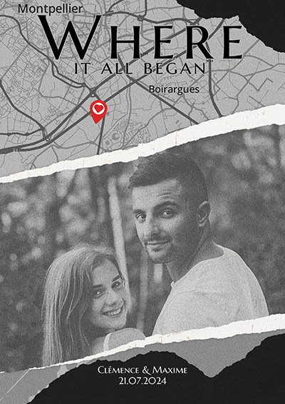 poster photo localisation