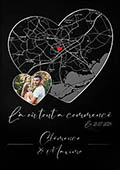 carte rencontre couple cœur