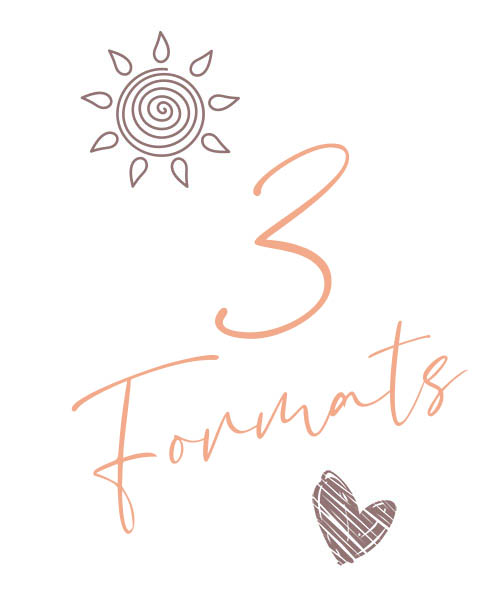 3 formats A4 A3 A2