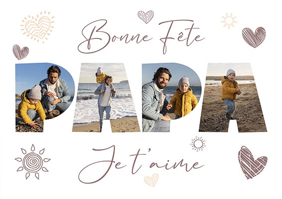 poster Papa Lettres