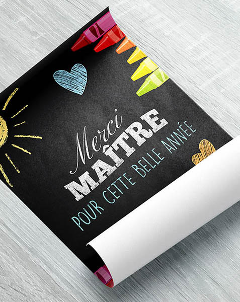 support poster maitresse
